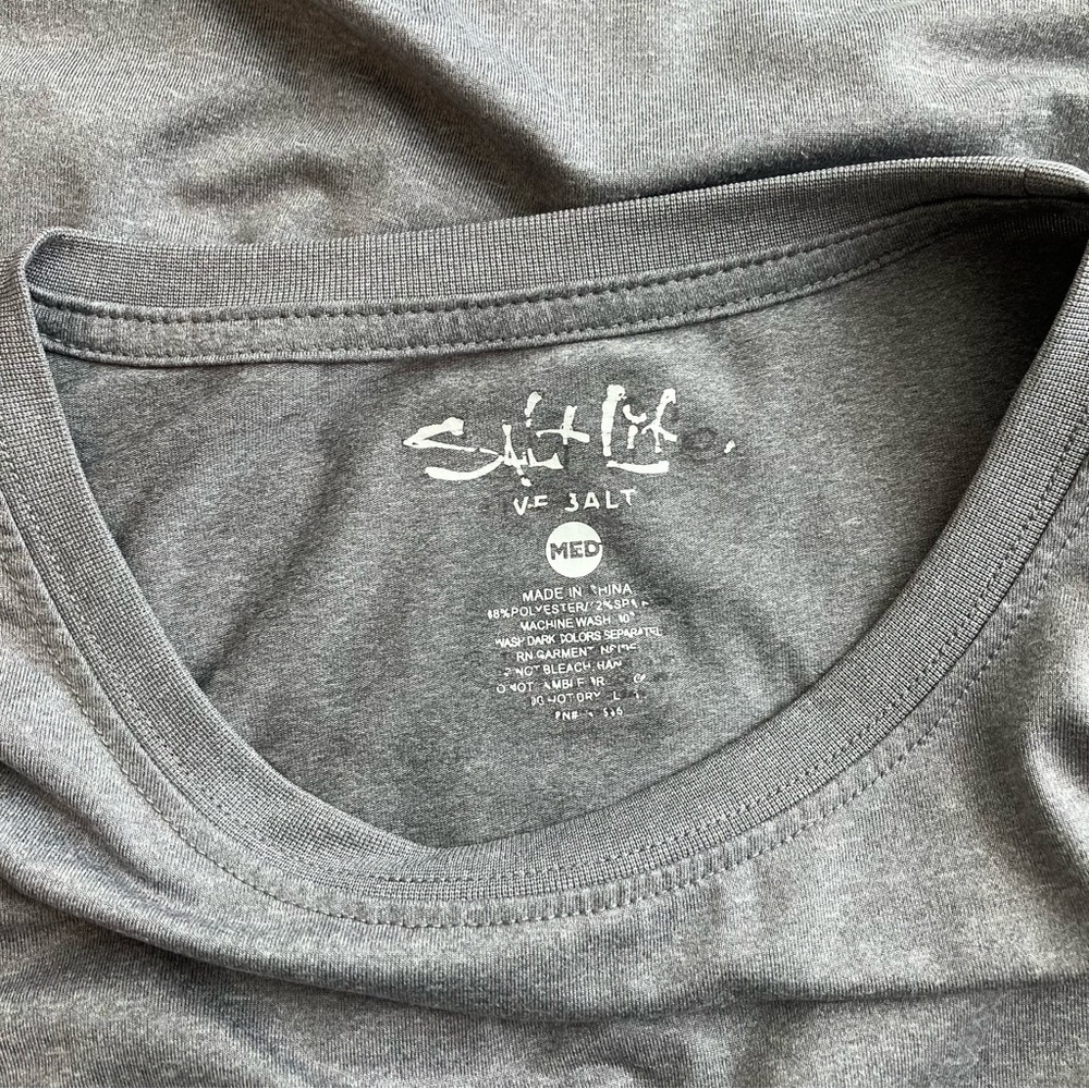 Salt Life Marlin Territory Long Sleeve Performance Pocket Tee - Picture 4 of 4